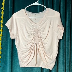 Calvin Klein cinch front workout top